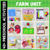 Farm Preschool/ Kindergarten Unit - Math and Literacy Centers