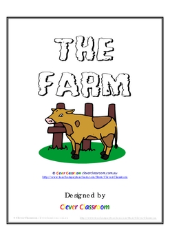 Preview of Farm Printable Worksheets - Down on the Farm Thematic UNIT