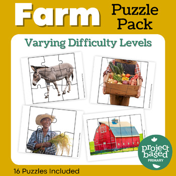 Preview of Farm Puzzle Pack