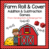 Farm Roll & Cover Math Games