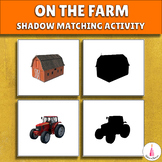 Farm Visual Discrimination Activity - Shadow Matching