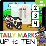 Farm Tally Marks: Counting 1-10 Kindergarten Math Google S