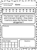 Farm Theme Addition & Subtraction Word Problems (Kindergar