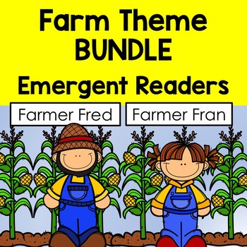Farm Theme BUNDLE - Emergent Readers by Horsin' Around on the Farm