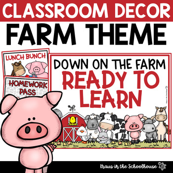 Farm Theme Classroom Decor By Kraus In The Schoolhouse TpT   Original 770157 1 