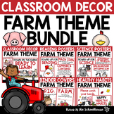 Farm Theme Classroom Decor Bundle