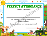 Farm Theme Certificate of Attendance