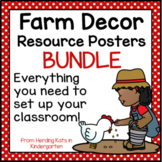 Farm Theme Classroom Décor Bundle