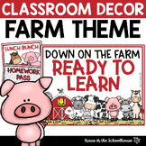 Farm Theme Classroom Decor