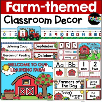 Preview of Farm Themed Classroom Decor