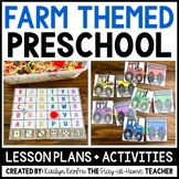 Farm Toddler Activities Homeschool Preschool Curriculum & 