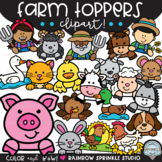 Farm Toppers Clipart!