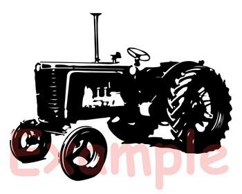 Download Farm Tractor Svg Cutting Files Clip Art Cars Father S Day Dad Boy Old 907s