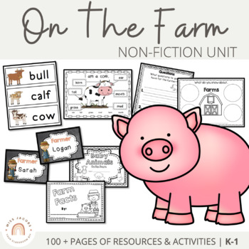 Preview of Farm Unit  - Printables and Activities | Distance Learning