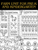 Farm Unit for Pre-K and Kindergarten with Printables and A