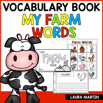 Preview of Farm Vocabulary FREEBIE - Farm Animals Writing - Farm Words Activities