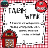 Farm Week: A Thematic Unit for 1st Grade