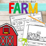 Farm Worksheets |Farm Animals| Vocabulary | ESL