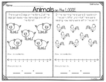 Farm Worksheets by Jessica Mattes | Teachers Pay Teachers