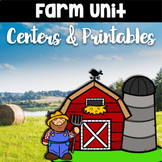 Farm Worksheets and Centers Bundle