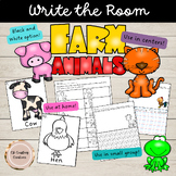 Farm Write the Room and Writing Practice