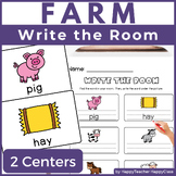 Farm Write the Room for 1st Grade - Farm Writing Center fo