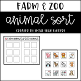 Farm and Zoo Animal Sort