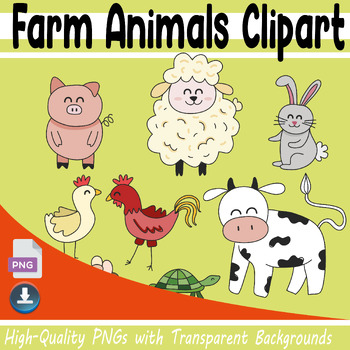 Preview of Farm animal clipart