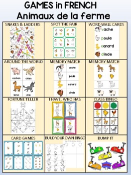 Printable memory de la ferme