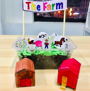 Preview of Farm habitat - Animal craft project