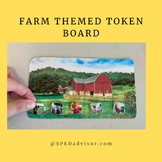 Farm themed token board autism