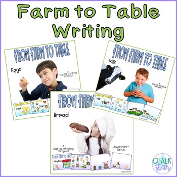 Preview of Farm to Table Writing Bundle PowerPoint™