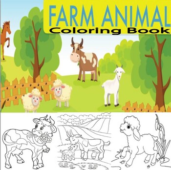 Preview of Farme Animal Coloring Book Student coloring Free