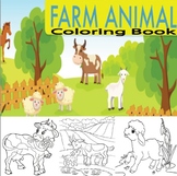 Farme Animal Coloring Book Student coloring Free