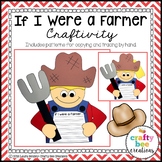Community Helper Craft | Farmer Craft | Career Day | Writi