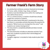 Farmer Frank's Story (Reinforcing Livestock Terminology)