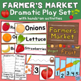 Farmer's Market Dramatic Play with Hands-On Activities