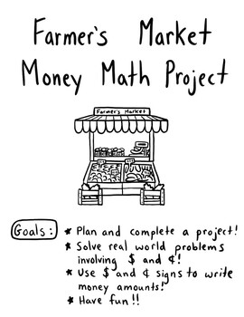 Preview of Farmer’s Market Math Simulation - Adding Coins and Making Change (Updated!)