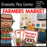 Farmers Market Dramatic Play Center Printables, Labels, Si