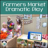 Farmers Market Dramatic Play for Preschool