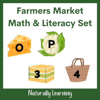 Preview of Farmers Market Math & Literacy