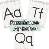Farmhouse Alphabet Cards