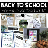 Meet the Teacher *FARMHOUSE* Back to School Kit