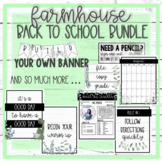 Farmhouse Beginning of the Year BUNDLE! Opening procedures
