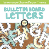 Farmhouse Bulletin Board Letters