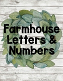 Farmhouse Bulletin Board Letters