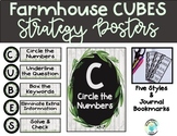 Farmhouse CUBES Strategy Posters & Bookmarks