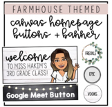 Farmhouse Canvas Homepage Buttons + Banner (With Tutorial Videos)