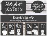 Farmhouse Chic Alphabet Posters