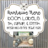 Farmhouse Classroom Library Book Labels